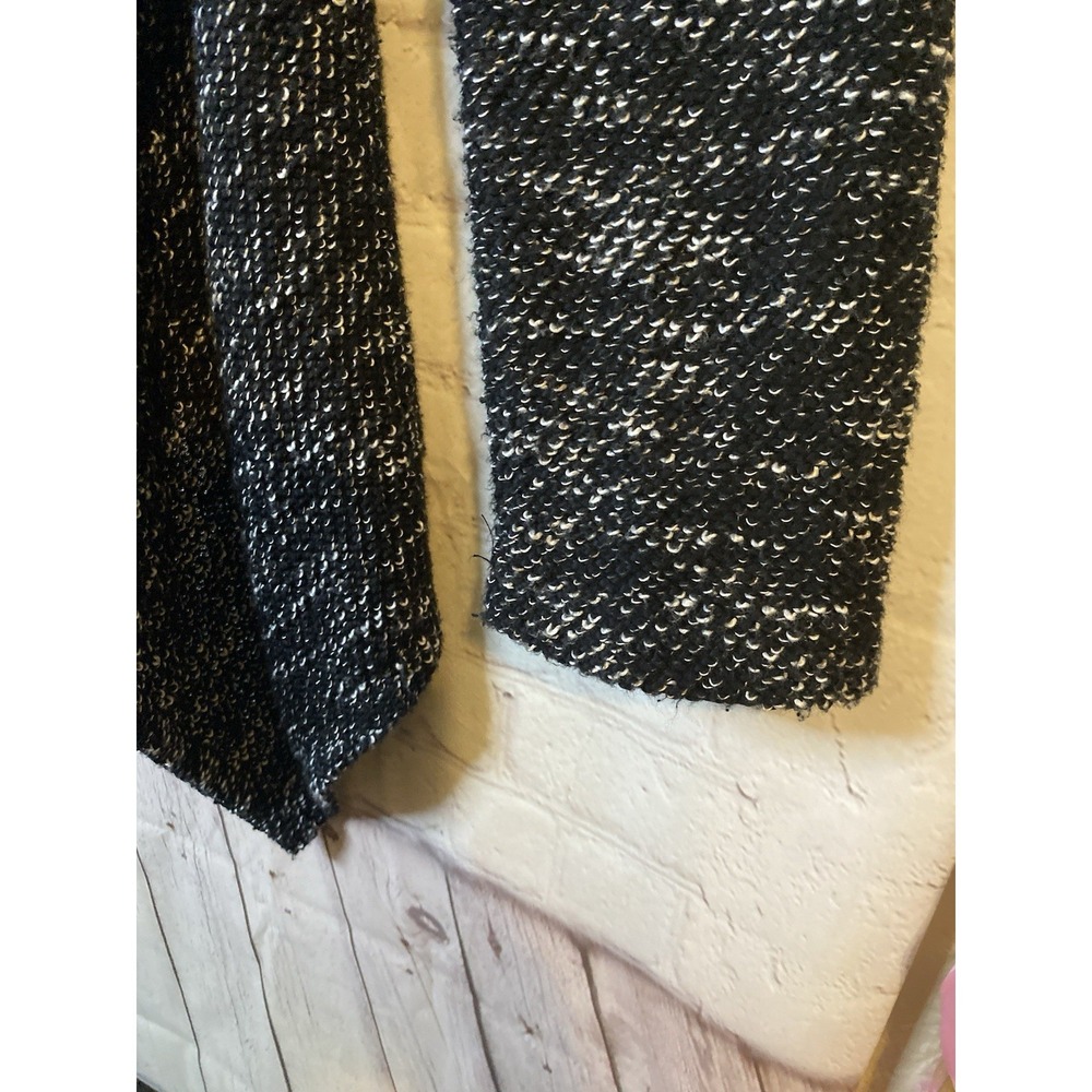 Open Front Waterfall Cardigan Sweater Charcoal‎ Gray Size XL - Picture 3 of 9